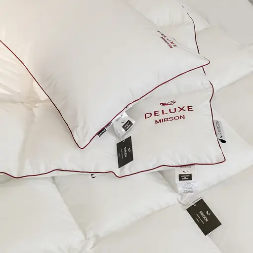 Одеяло пуховое MirSon DeLuxе 028, king size, 240x220, белое (2200000006653) - фото 10