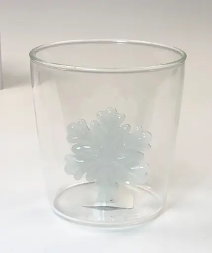 Новорічний стакан Olens 102-1177 із фігуркою всередині Сніжинка 360 мл прозорий - фото 2