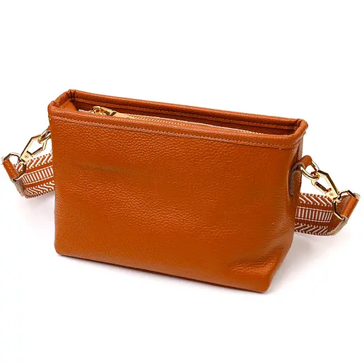 Сумка кожаная женская Vintage 21х14х10 см sum0022739 - фото 2