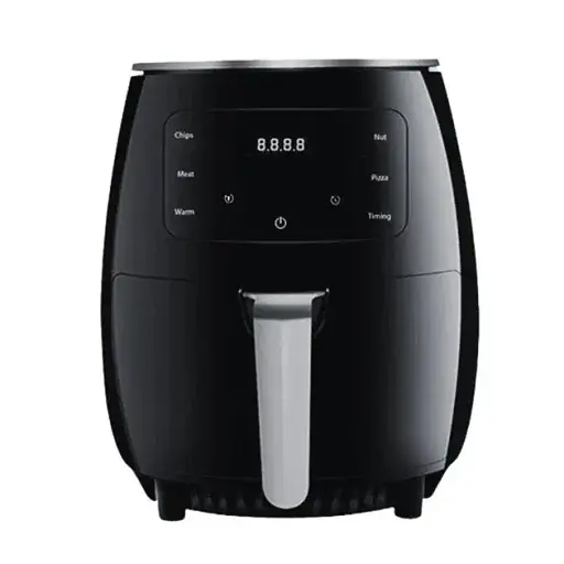 Фритюрница электрическая безмасляная. Аэро-фритюрница на 6 л Zepline ZP-085 3000 Вт LED дисплей - фото 4