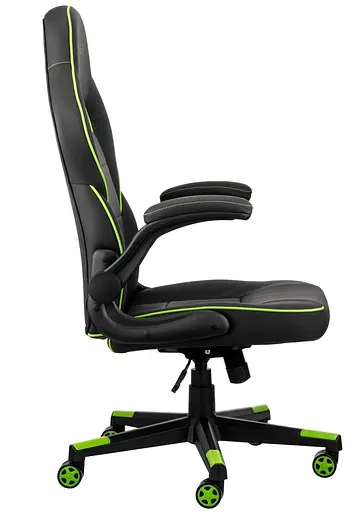 Ігрове крісло 2E Gaming Hebi Black/Green (2E-GC-HEB-BK) - фото 3