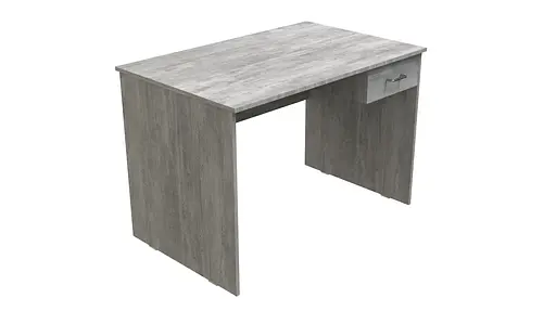 Стіл комп'ютерний Бад Ferrum-decor 750x1100x700 ДСП Бетон 16 мм (FRD-104775) - фото 3