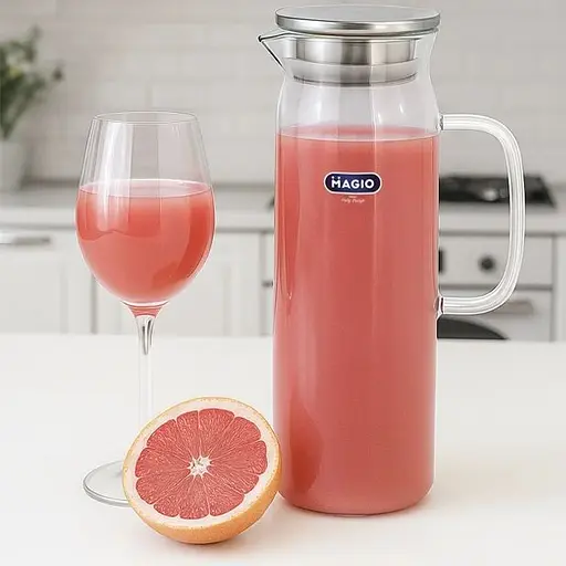 Кувшин с крышкой Magio MG-1290, 1.5 л (1290MG) - фото 2