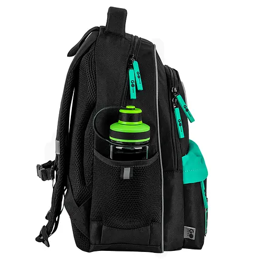 Рюкзак GoPack Education 182M New Level Чорний (GO26-182M-8) - фото 5