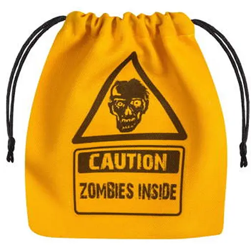 Мішечок для кубиків Q-Workshop Zombie Yellow & black Dice Bag (BZOM101) - фото 1