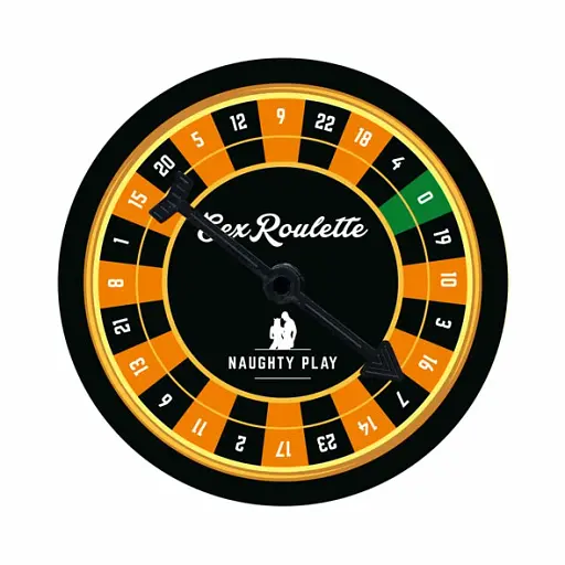 Еротична гра Tease Please Sex Roulette Kamasutra (помаранчевий) - фото 2
