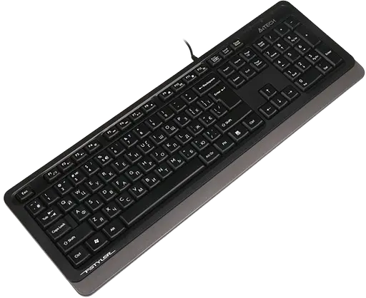Клавіатура A4Tech FK10 USB Grey - фото 2