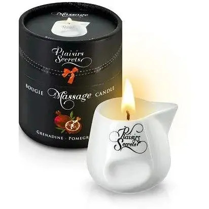 Масажна свічка Plaisirs Secrets Pomegranate (80 мл)