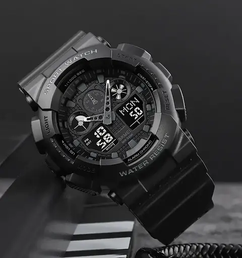 Часы мужские наручные Skmei 1832 (Черные) - фото 3