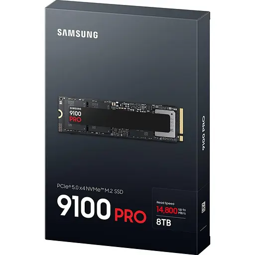 Накопитель SSD Samsung m.2 NVMe 8TB 9100 PRO TLC PCI-E 5.0 (MZ-VAP8T0BW) - фото 5
