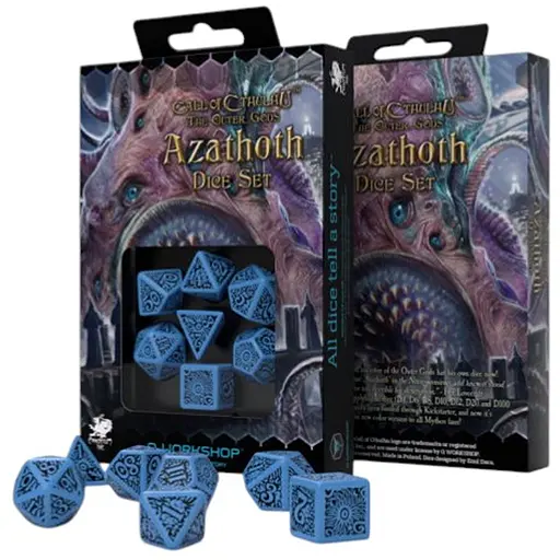 Набір кубиків COC The Outer Gods Azathoth Dice Set , 7 шт. (SCTA08) - фото 1