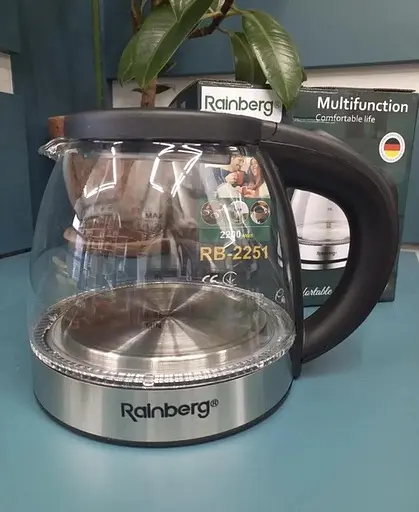 Электрочайник Rainberg RB-2251 1л 2200Вт Черный - фото 5