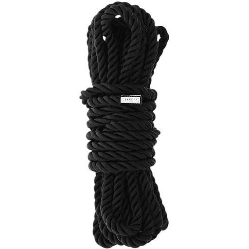Мотузка для бондажу Dreamtoys Blaze Deluxe Bondage Rope 5 м чорний