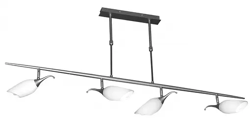 Люстра подвесная Brille E14 60W GY (BR-410S/4)