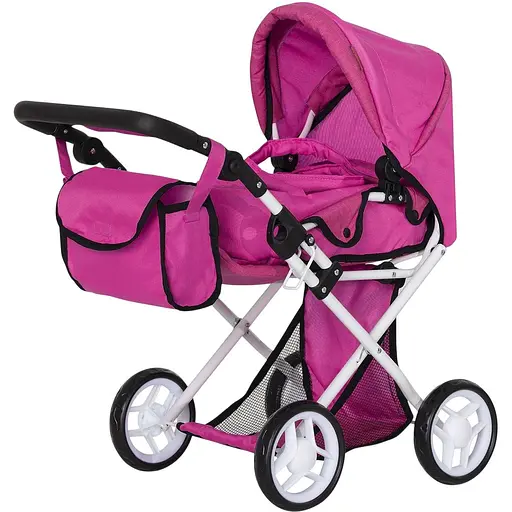 Кукольная коляска Carrello Unico 9346 Hot Pink