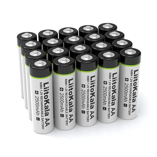 Пальчиковый аккумулятор LiitoKala AA на 2500мАч 1.2V - фото 2