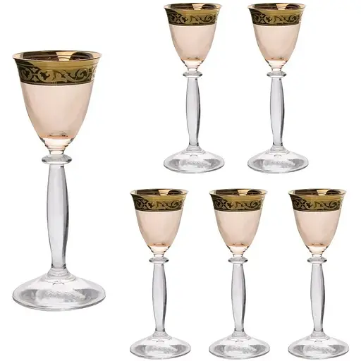 Набір чарок для лікеру Lora Санні 70 мл 6 шт. NGC27SETLIQ