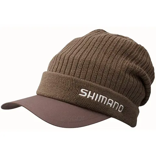 Шапка Shimano Breath Hyper +°C Knit Cap 18 Cacao brown - фото 1