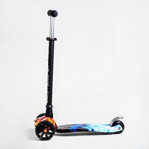 Самокат Maxi Best Scooter 59х15х30 см Різнобарвний 000231322 - фото 3