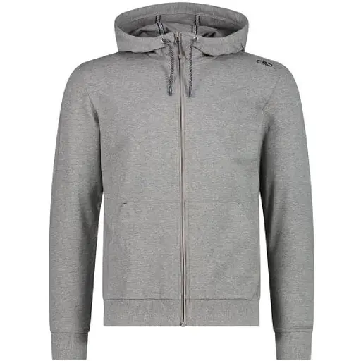 Кофта CMP Man Jacket Fix Hood 32D8077 Grey S (1097-32D8077M-19UL 46)