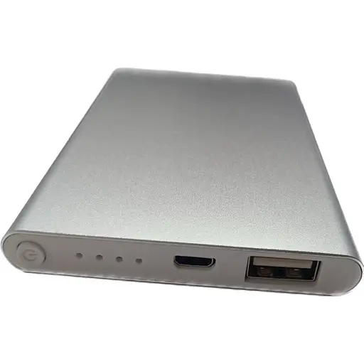 УМБ Power Bank Pineng 9800mAh повербанк внешний аккумулятор Silver (11244) - фото 2