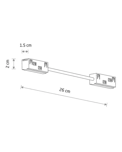 Соединитель угловой ведущий Nowodvorski 11617 LVM Corner Conductive Module IP20 белый - фото 2