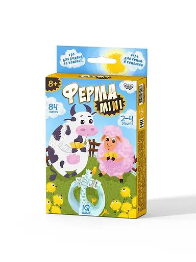 Развлекательная настольная игра "Ферма Mini" G-FM-01 "ДАНКО ТОЙС" (4823102809267) - фото 1