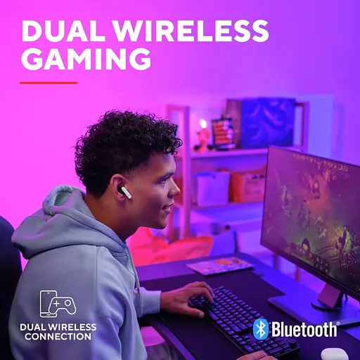 Навушники Trust TWS GTX 409 Oxxie Earbuds BT 5.3, ENC SBC Mic White (25478_TRUST) - фото 11