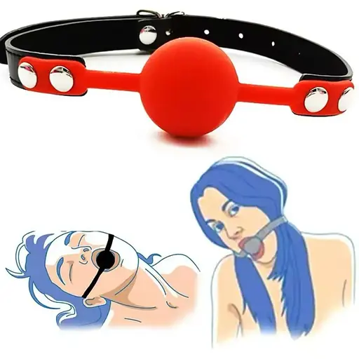 Кляп у рот БДСМ - фото 3