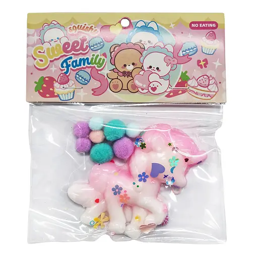 Антистрес Сквіш "М'який Єдиноріг" Bambi SKU-505 яскраве забарвлення - фото 1