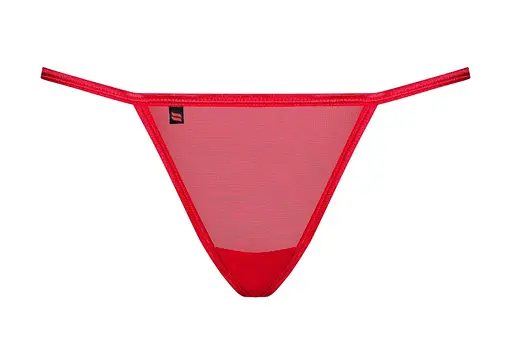 Трусики-стрінги Obsessive Giftella L/XL червоний - фото 5