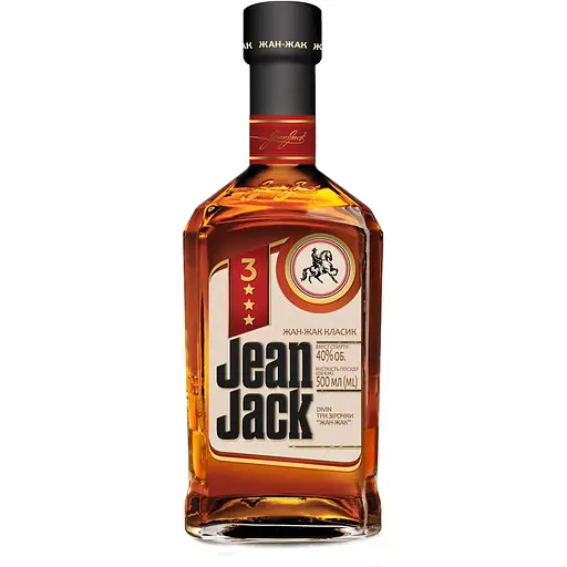 Бренди Жан-Жак 3* 40% 0.5 л