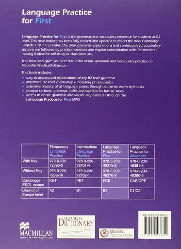 Language Practice for First. Student's Book and MPO with Key Pack - фото 2