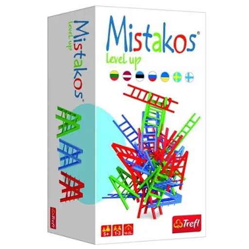 Настільна гра Trefl Стільчики. Вищий Рівень: Драбини (Mistakos Level Up) (укр.) (01845) - фото 1
