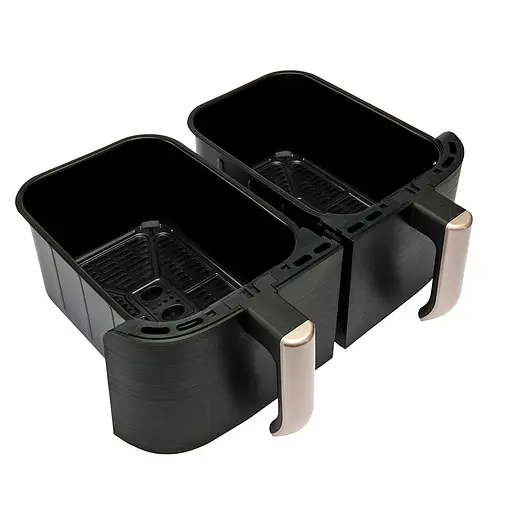 Мультипіч Russell Hobbs Satis Fry DualBaske чорний 2800 Вт (27680-56) - фото 6