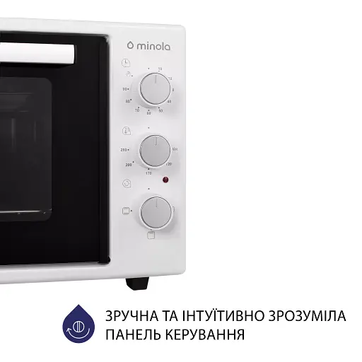 Электрическая печь Minola FOE 3714 WH - фото 3