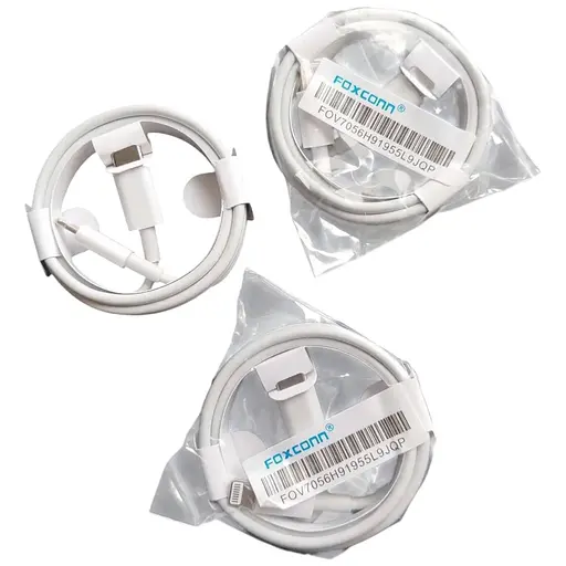 Кабель Apple Foxconn Lightning to Type-C High c0py 1 м без упаковки Білий