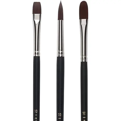 Набір пензлів для олії та акрилу REMBRANDT (Серії 290,291,292) №10 довга ручка Royal Talens [CD]