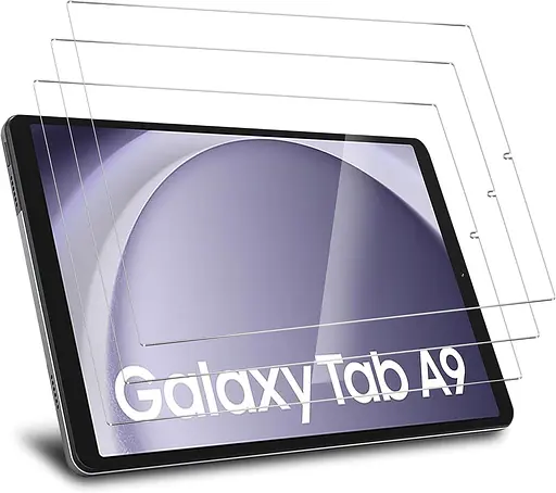 Захисне скло DK для Samsung Galaxy Tab A9 X110/X115 Full Glue 3 шт (018641) - фото 2