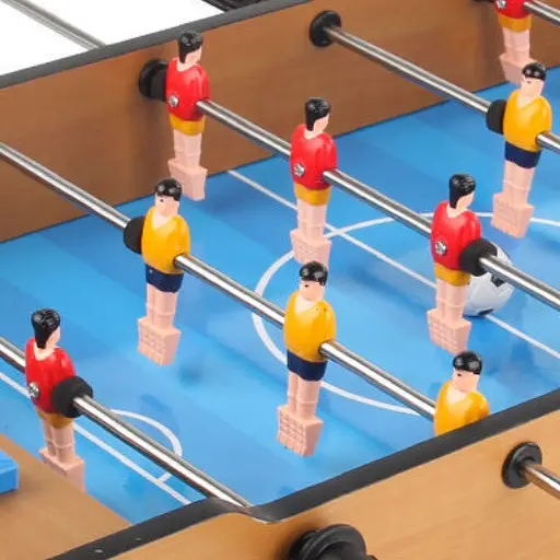 Настольный футбол и аэрохоккей Детская игра 2в1 Мини набор хоккей и футбол дерево/пластик для мальчика - фото 3