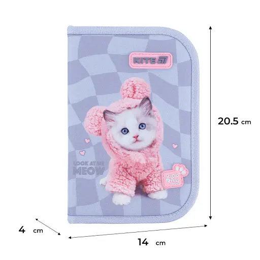 Пенал без наповнення Kite Studio Pets (SP26-622) - фото 6