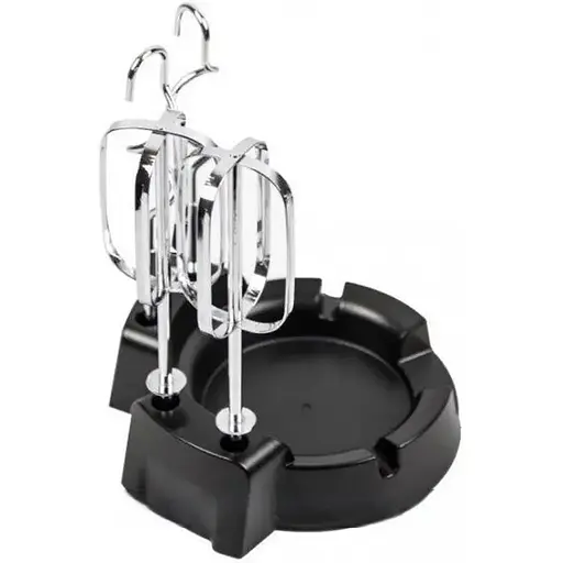 Кухонний ручний міксер Luma Bella B-2002 5 режимів з насадками з нержавіючої сталі 300 Вт Срібний - фото 3