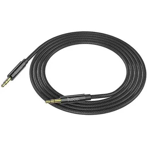 Кабель Hoco AUX audio cable UPA19 аудіо шнур 2 м сірий - фото 3