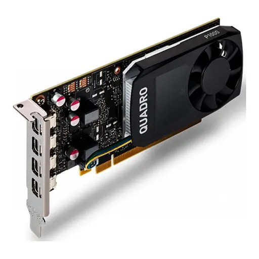 Видеокарта PNY QUADRO PASCAL P1000 V2 4GB (VCQP1000V2-SB) (GDDR5, 128 bit, PCI-E v3.0) - фото 2