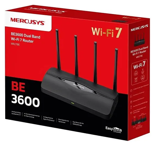 Роутер Mercusys MR27BE (MR27BE) - фото 3