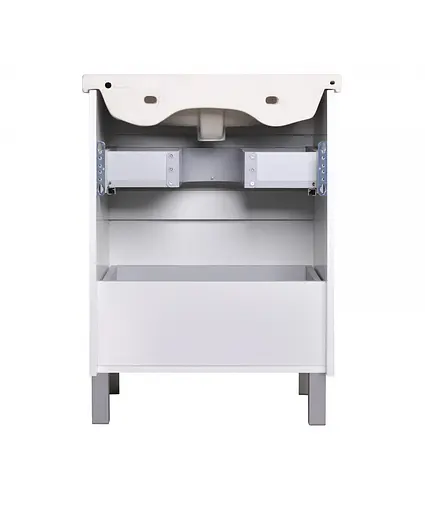 Тумба Мойдодир Палермо 70-U в ванну з умивальником Creavit ID-70 Білий - фото 3