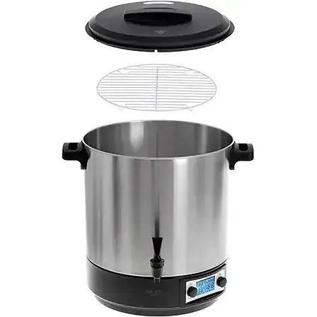 Електрична каструля 28 л для пастеризації з підігрівом Adler AD 4496 - фото 3