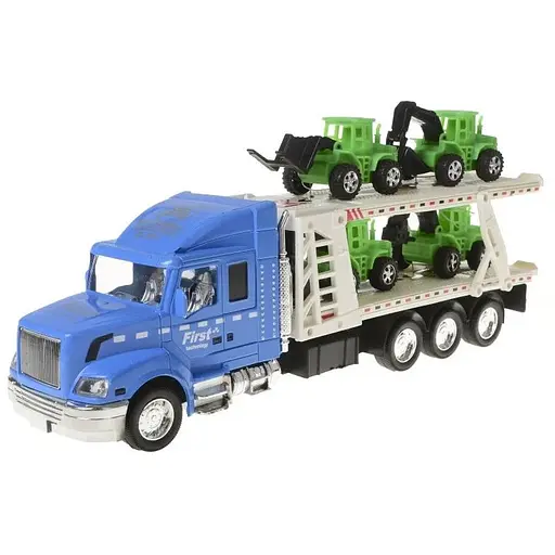 Игрушечный грузовик с платформой для машинок IM75C