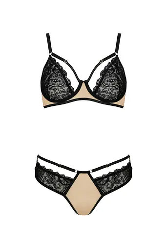 Komplet bielizny Casmir Daisy S/M beżowy - фото 3