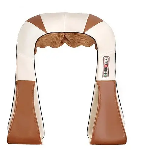 U-подібний масаж Шиацу Lehiko Електричний (6 кнопок) Бежевий